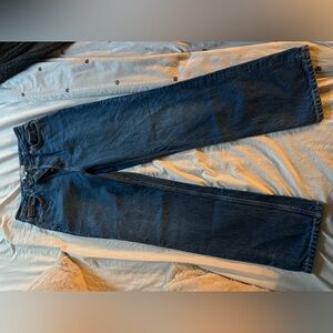 Reformation high rise straight jeans